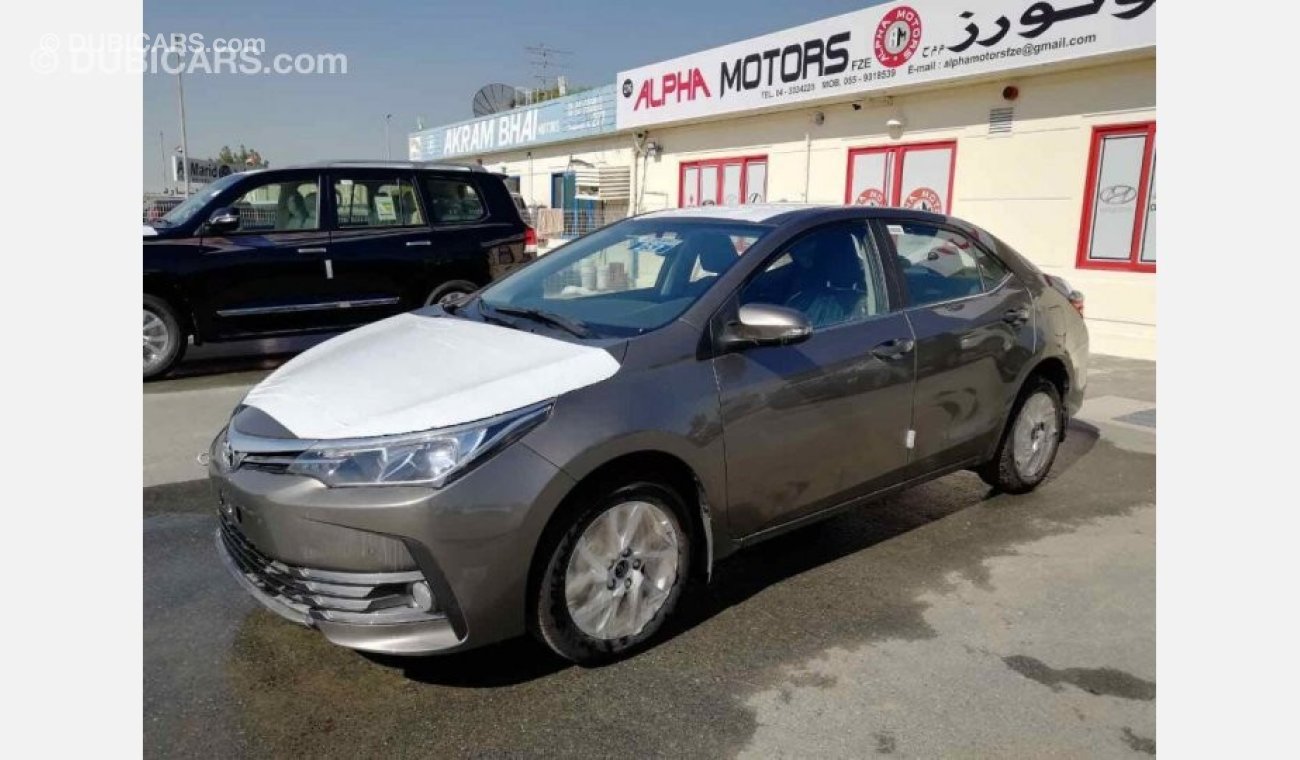 Toyota Corolla 2018 mid options 1.6L