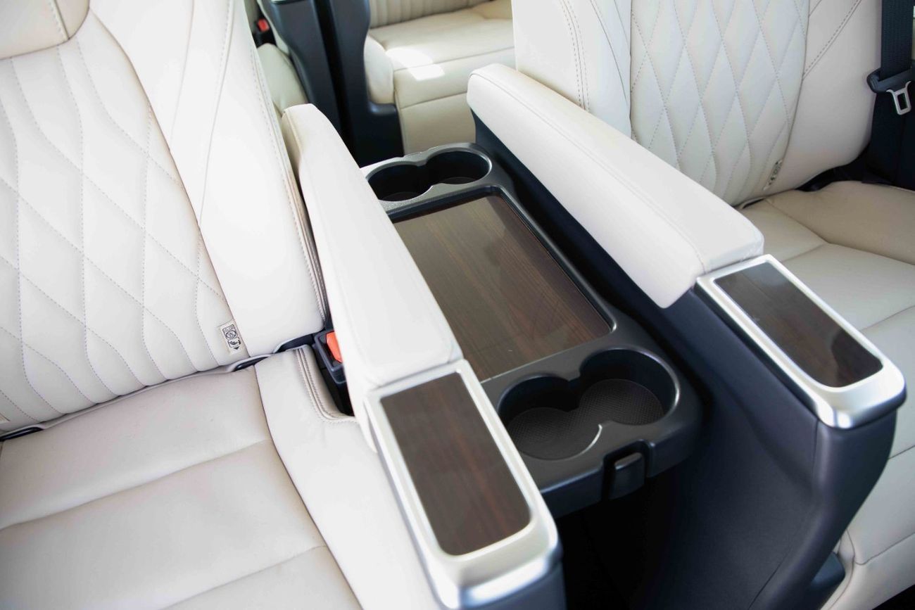 Toyota Granvia 2023 Toyota Granvia 2.8 V - White Pearl inside Black