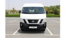 Nissan Urvan NV350 | 13 Seater Executive Seats | Excellent Condition | GCC