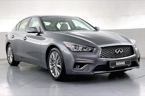 إنفينيتي Q50 Luxury / Sensory ProActive | ضمان مجاني لمدة عام | 0 دفعة أولى