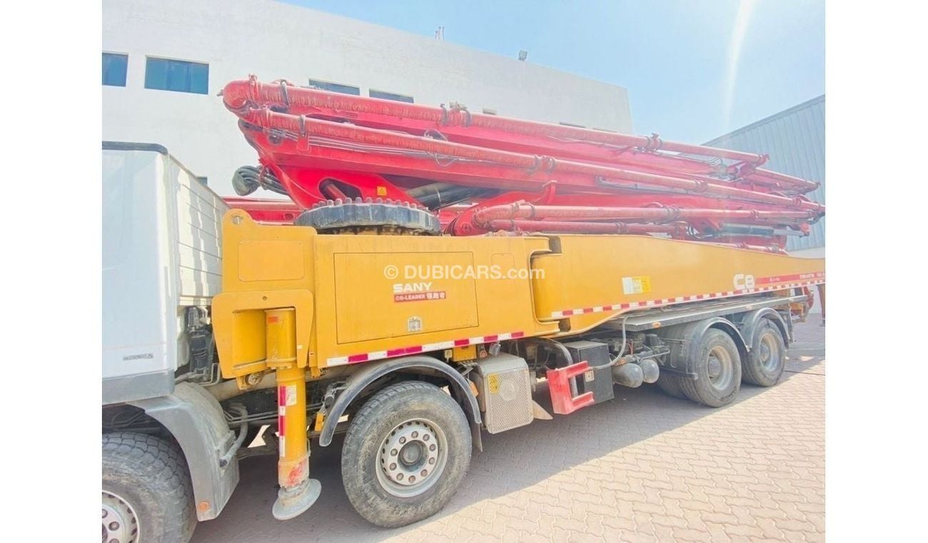 s 2019 Sany Actros concrete pump truck