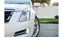 Cadillac XTS Agency Warranty and Service Contract! GCC - AED 1,610 PER MONTH - 0% DOWNPAYMENT