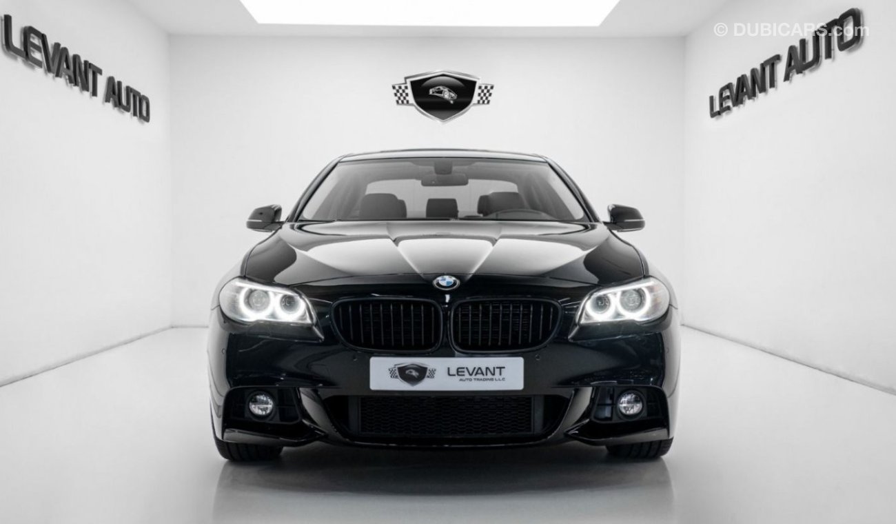 بي أم دبليو 520 BMW 520i M SPORT, MODEL 2015, GCC SPECS,  NO ACCIDENT, NO PAINT