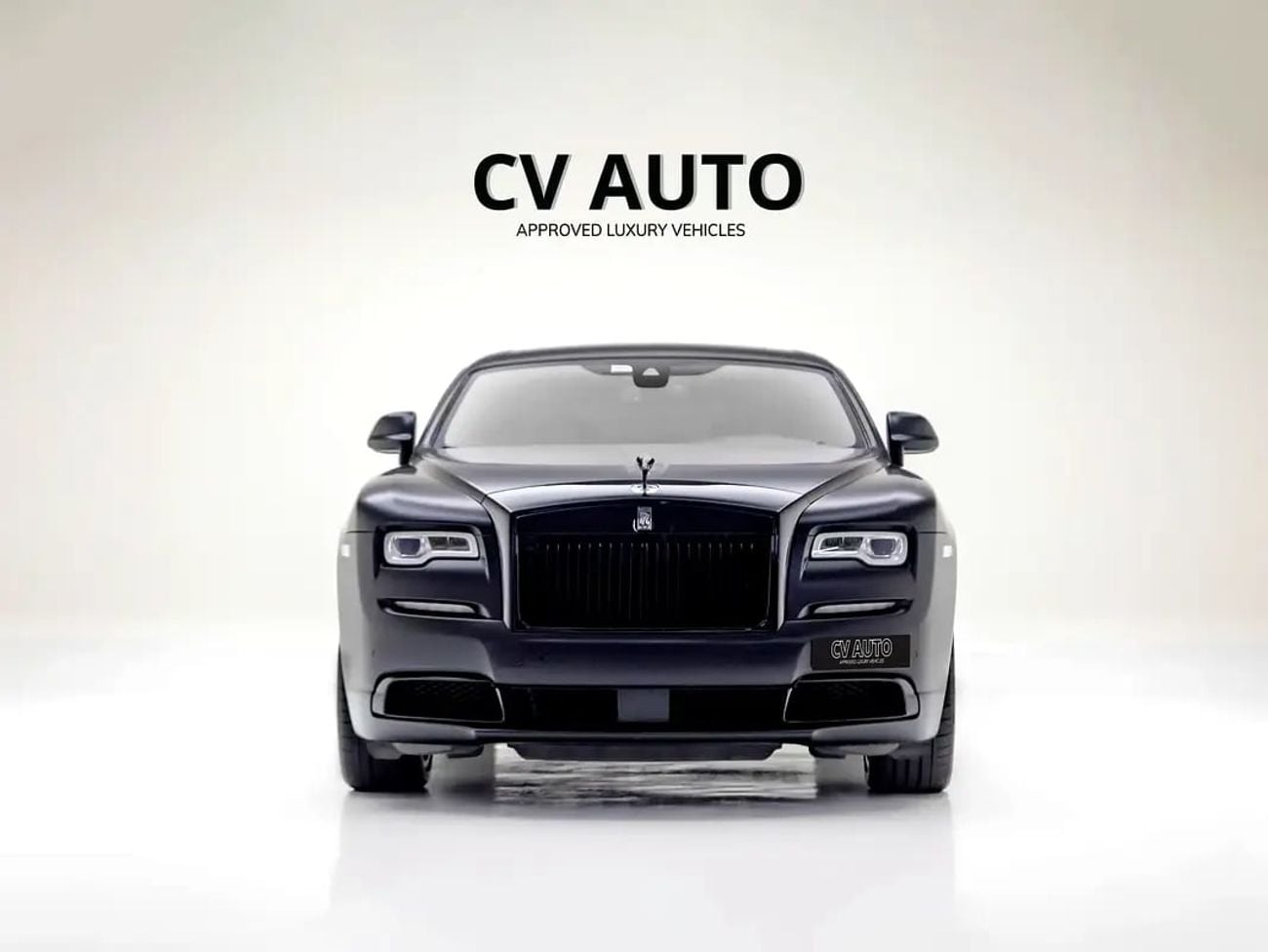 Rolls Royce Wraith Black Badge | GCC Spec | Matte Black | 624 HP V12