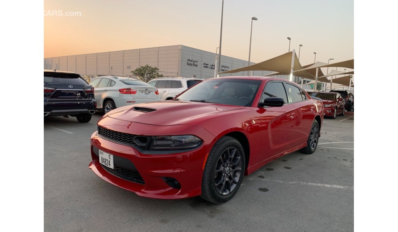 Dodge Charger Dodge Charger 2018 full option super extra red color and white and black interior