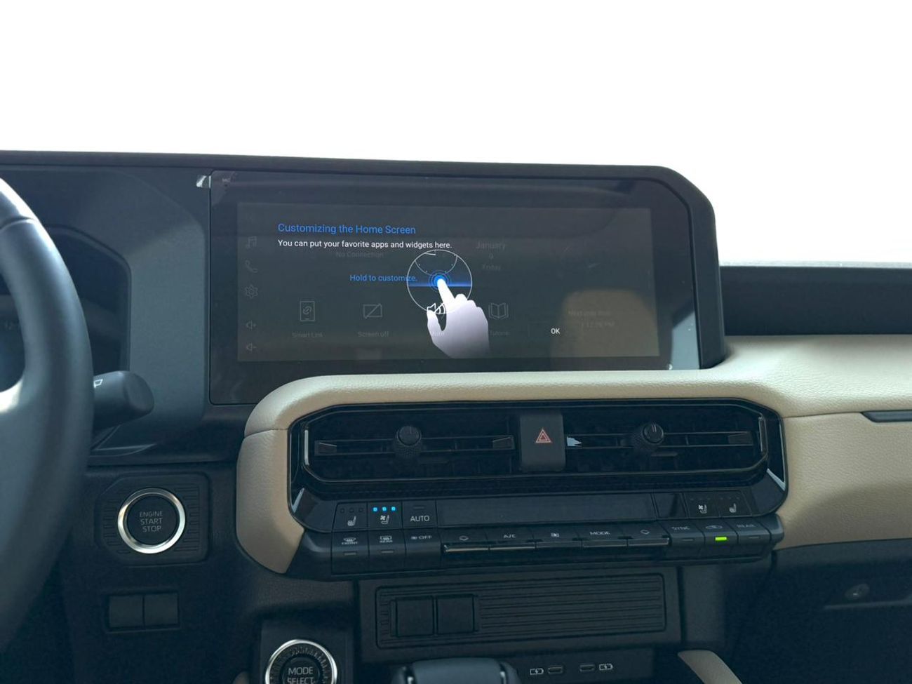 تويوتا برادو TOYOTA PRADO  2.4 L     V4  MODEL 2026  HP.    264 INTERIOR BAGE  COLLAR black