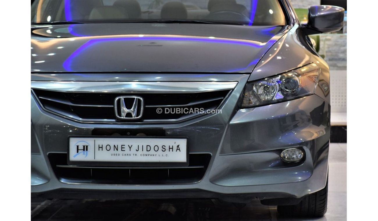 Honda Accord EXCELLENT DEAL for this Honda Accord Coupe V6 2012 Model!! in Grey Color! GCC Specs