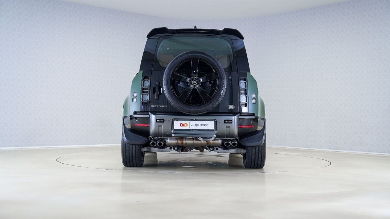Land Rover Defender Defender 110 P525 V8 Edition  | AED 6,087 PM | Warranty Feb-2027 | GCC