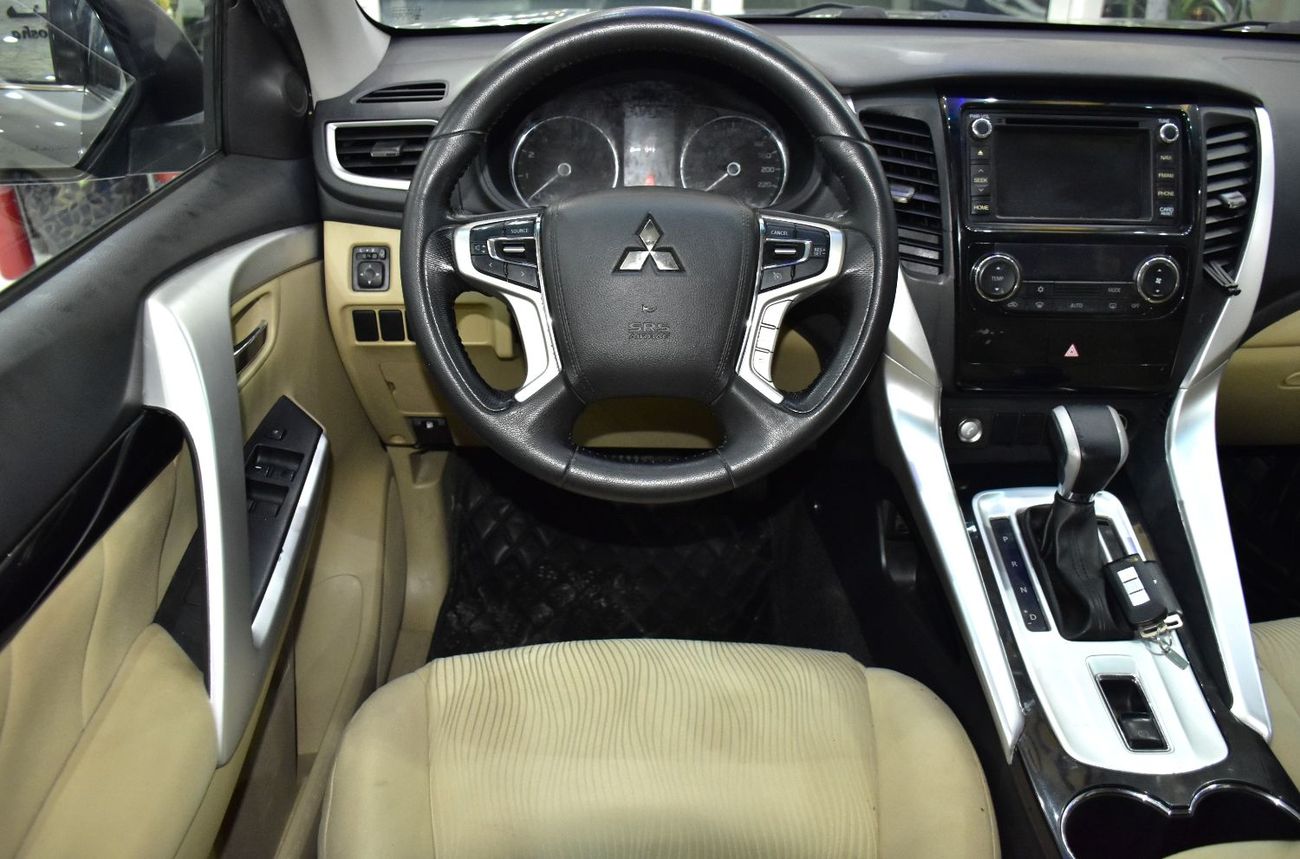 Mitsubishi Montero Sport EXCELLENT DEAL for our Mitsubishi Montero Sport ( 2016 Model ) in Grey Color GCC Specs