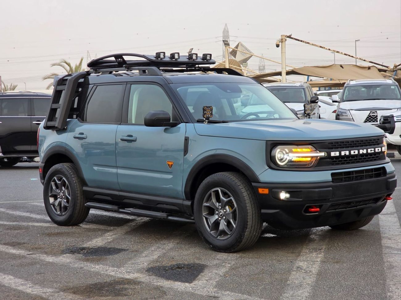 Ford Bronco 2022 Model 2.0L 4x4 , Push button and original leather