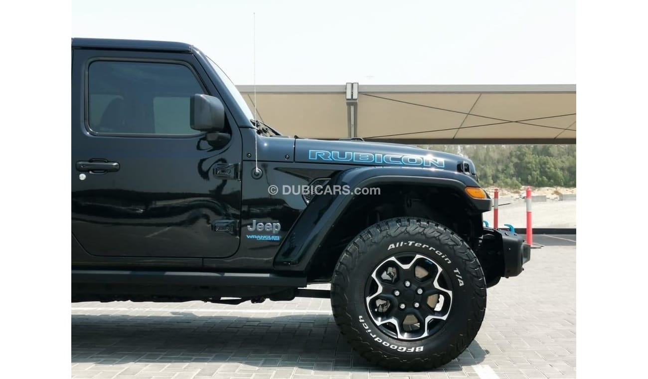 Jeep Wrangler Jeep Wrangler Unlimited Rubicon  (Hybrid)- 2022 - Black