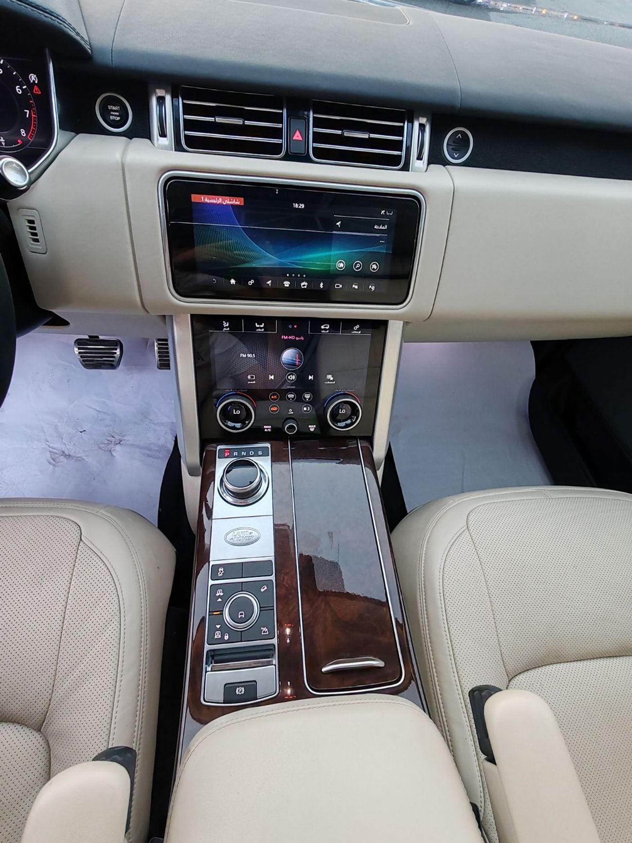 لاند روفر رينج روفر Rang Rover Autobiography supercharged warranty one year