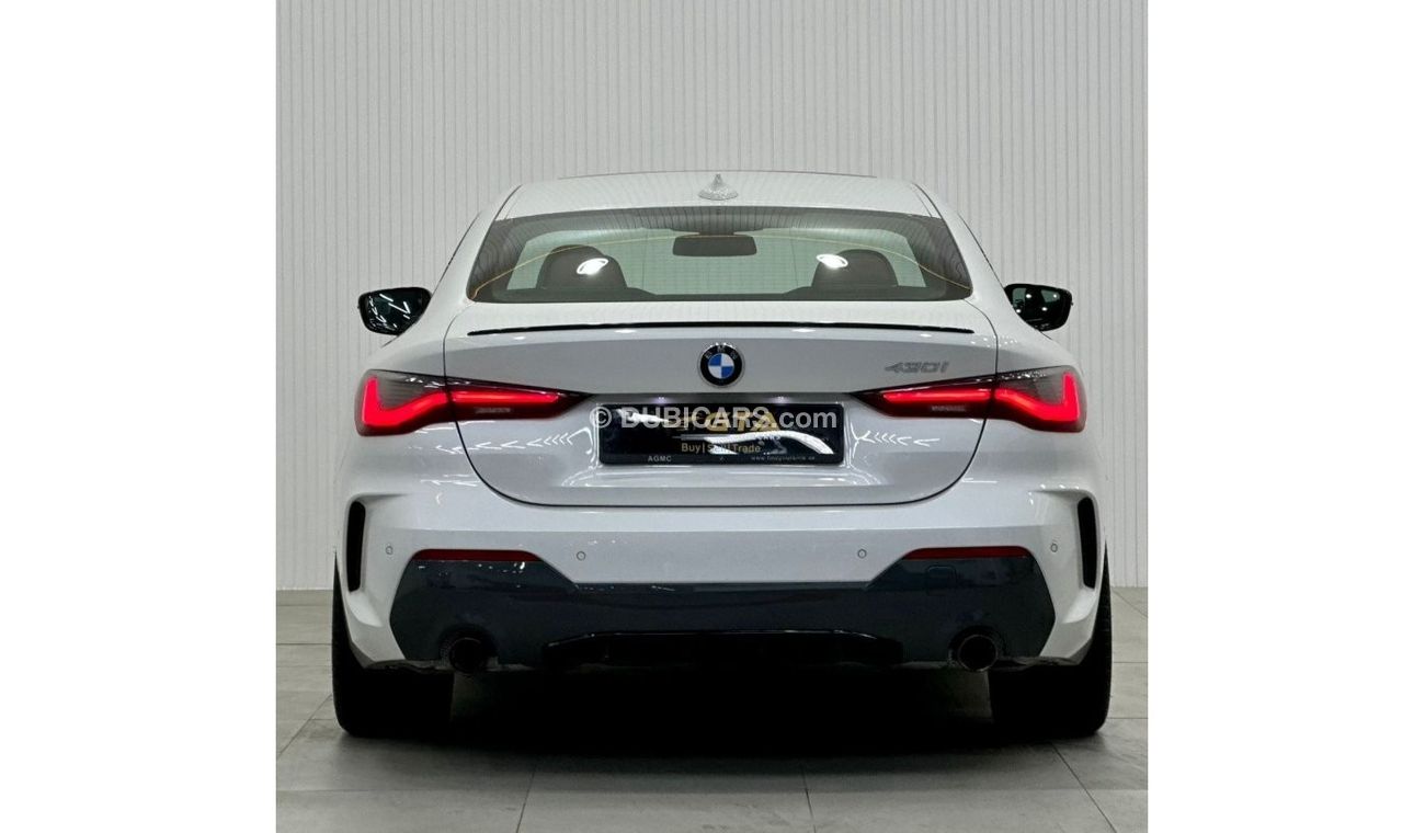 BMW 430i M Sport Pro 2021 BMW 430i M Sport Package, Nov 2025 BMW Warranty + Service Package, FSH Agency, GCC