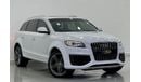Audi Q7 TFSI quattro S-Line 2015 Audi Q7 S-Line Supercharged, Service History, Low kms, Full Options, GCC