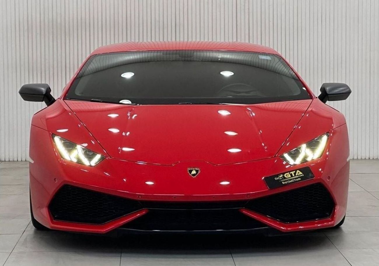 لامبورغيني هوراكان 2016 Lamborghini Huracán LP610-4, Full Service History, Excellent Condition, GCC