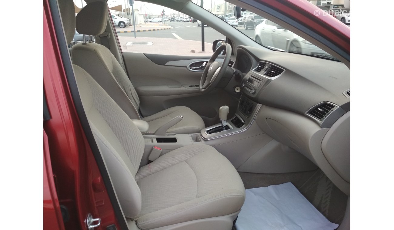 Nissan Tiida 2014 RED GCC NO PAIN NO ACCIDENT PERFECT