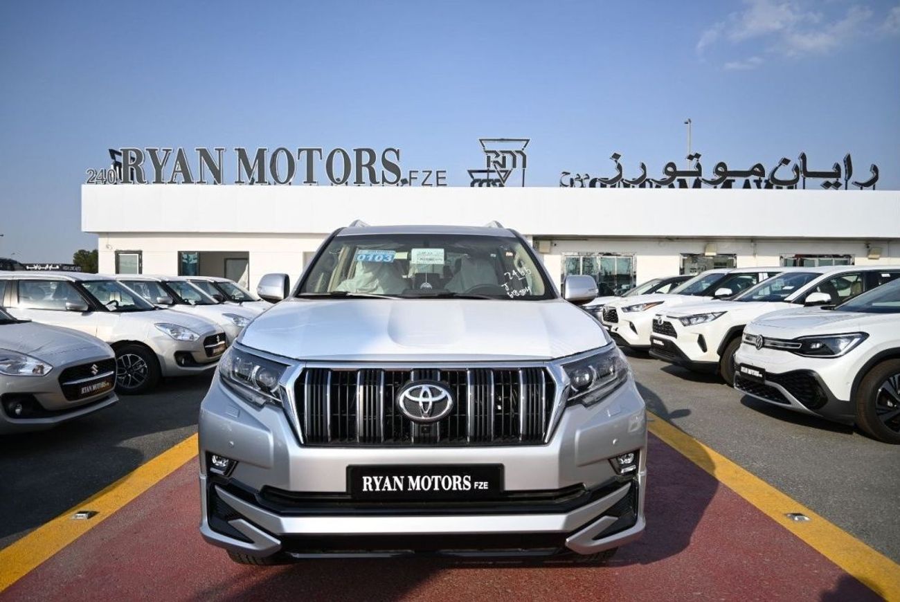 تويوتا برادو تويوتا لاندكروزر برادو 4.0 لتر TX.L بنزين ، دفع رباعي ، 5 أبواب ، مثبت سرعة ، فتحة سقف ، مقاعد كهربا