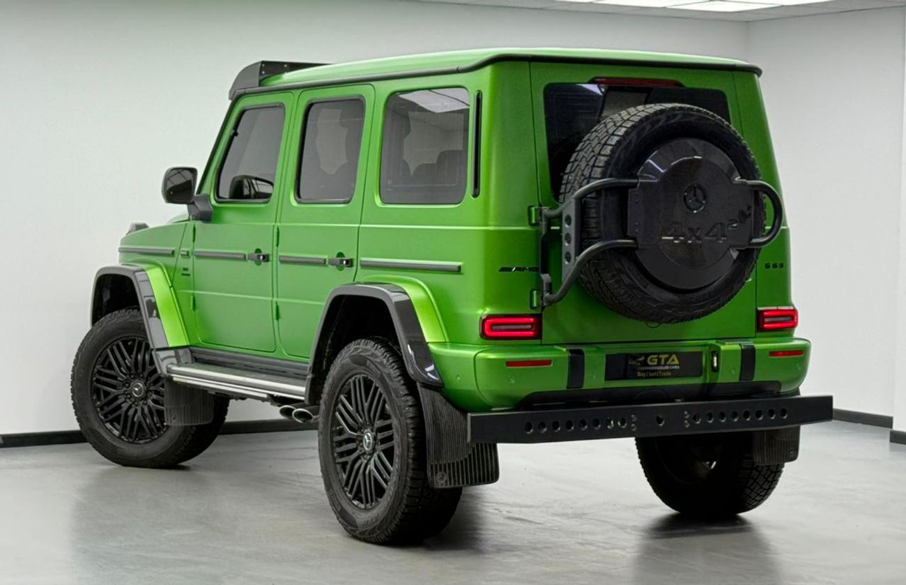 Mercedes-Benz G 63 AMG 4X4² 2022 Mercedes-AMG G63 4×4² ,Gargash Warranty + Service Contract  ,Full Service History ,Excellent Co