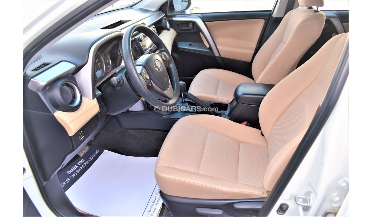 Toyota RAV4 AED 1544 PM | 0% DP | 2.5L EXR GCC WARRANTY