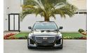 Cadillac CTS Agency Warranty and Service Contract! - CTS 3.6L V6 - GCC - AED 2,280 PER MONTH - 0% DOWNPAYMENT