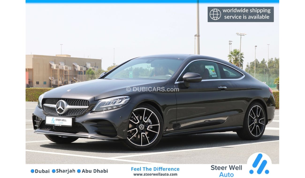 مرسيدس بنز C 200 كوبيه 2022 | BRAND NEW MERCEDES-BENZ C200 COUPE 2.0L RWD 2DOORS WITH 2 YEARS WARRANTY | GCC SPECS