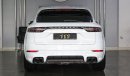 Porsche Cayenne Turbo / Service Contract and Warranty / GCC Specifications