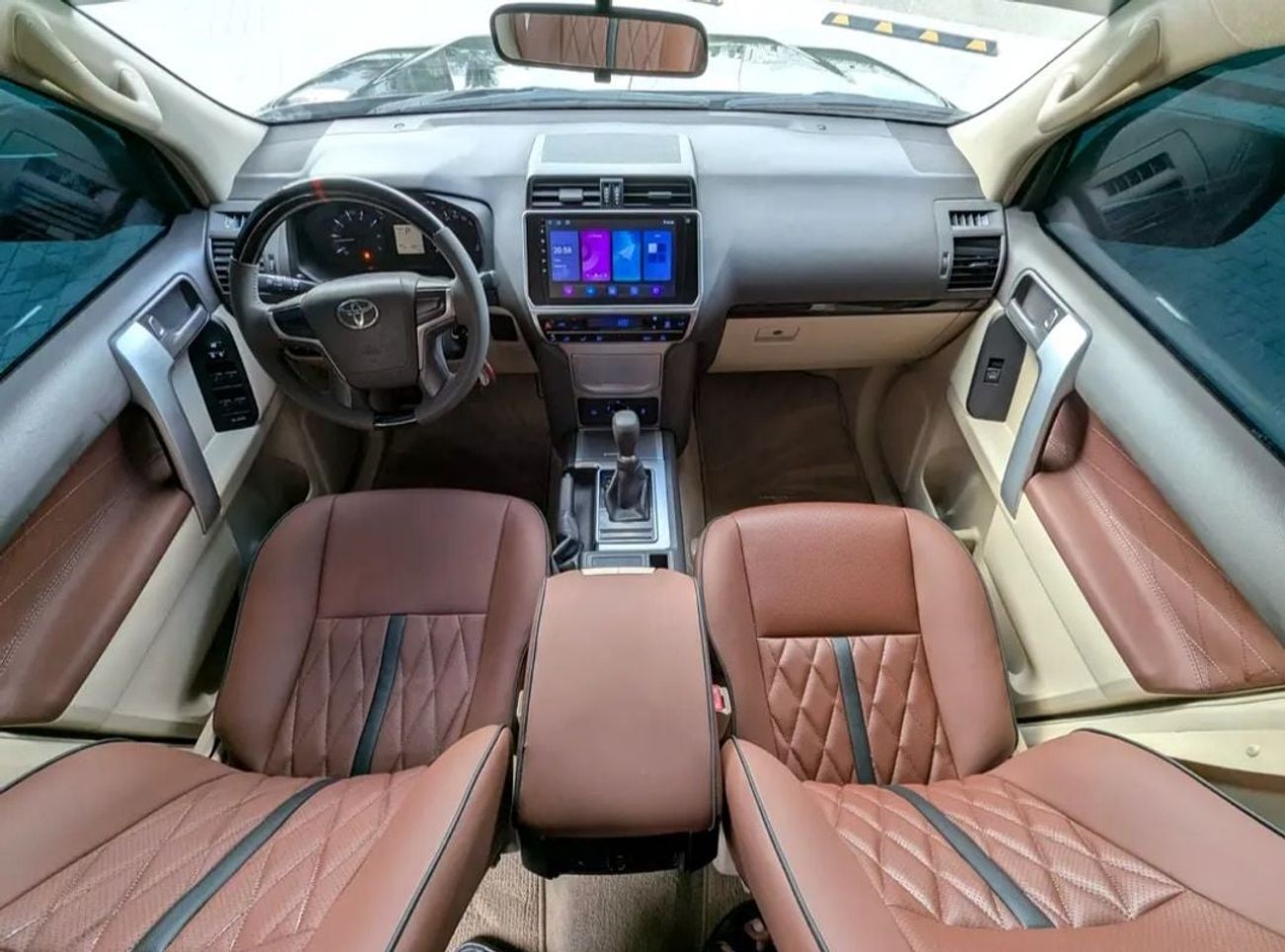 Toyota Prado Toyota prado 2019Model 2.7 petrol Engine Colour Black Transmission Automatic Interior Brown leathers