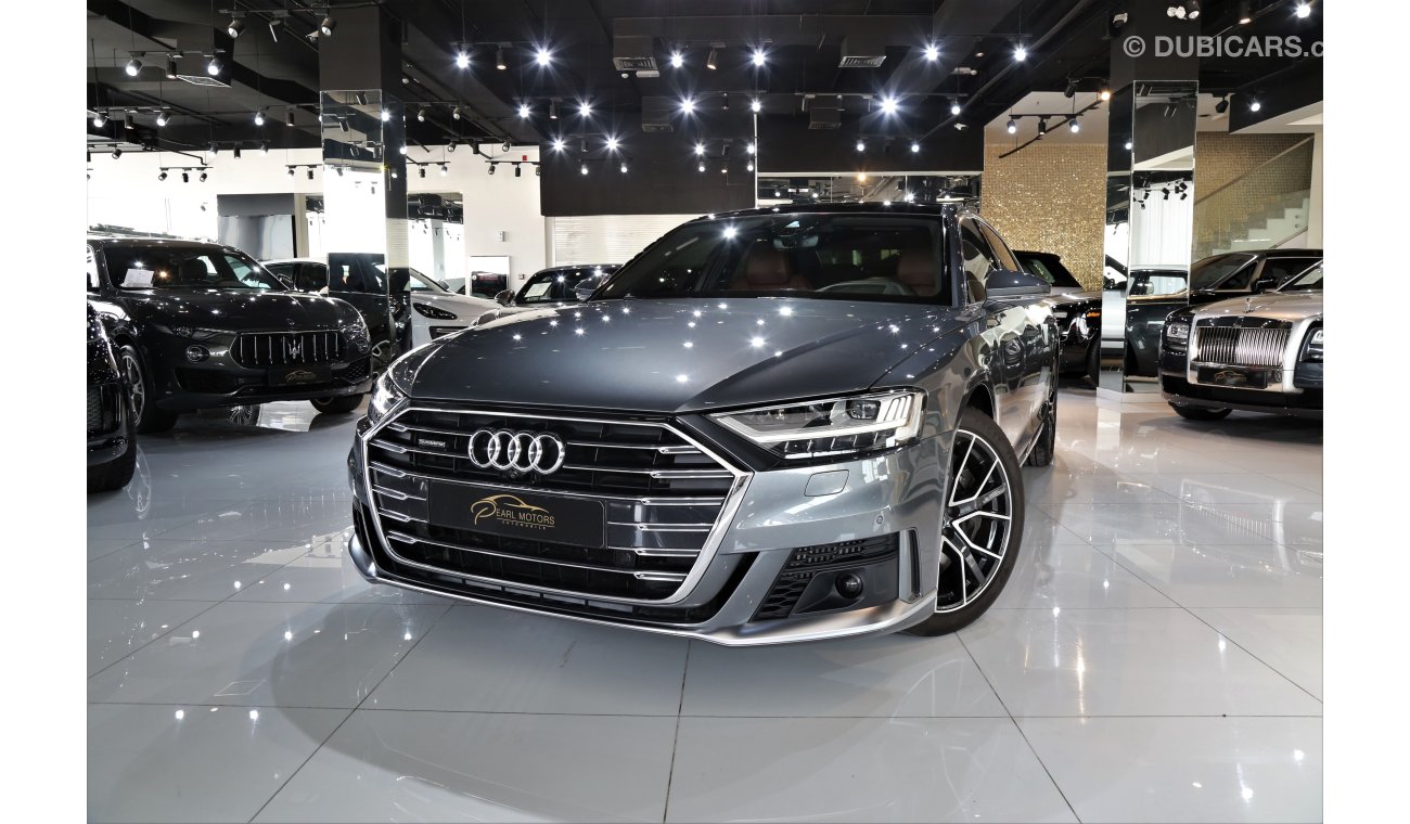 أودي A8 2019 !! AUDI A8L S-LINE 60 TFSI ** V8** 360 CAMERA I HUD I RADAR I WARRANTY + SERVICE !!