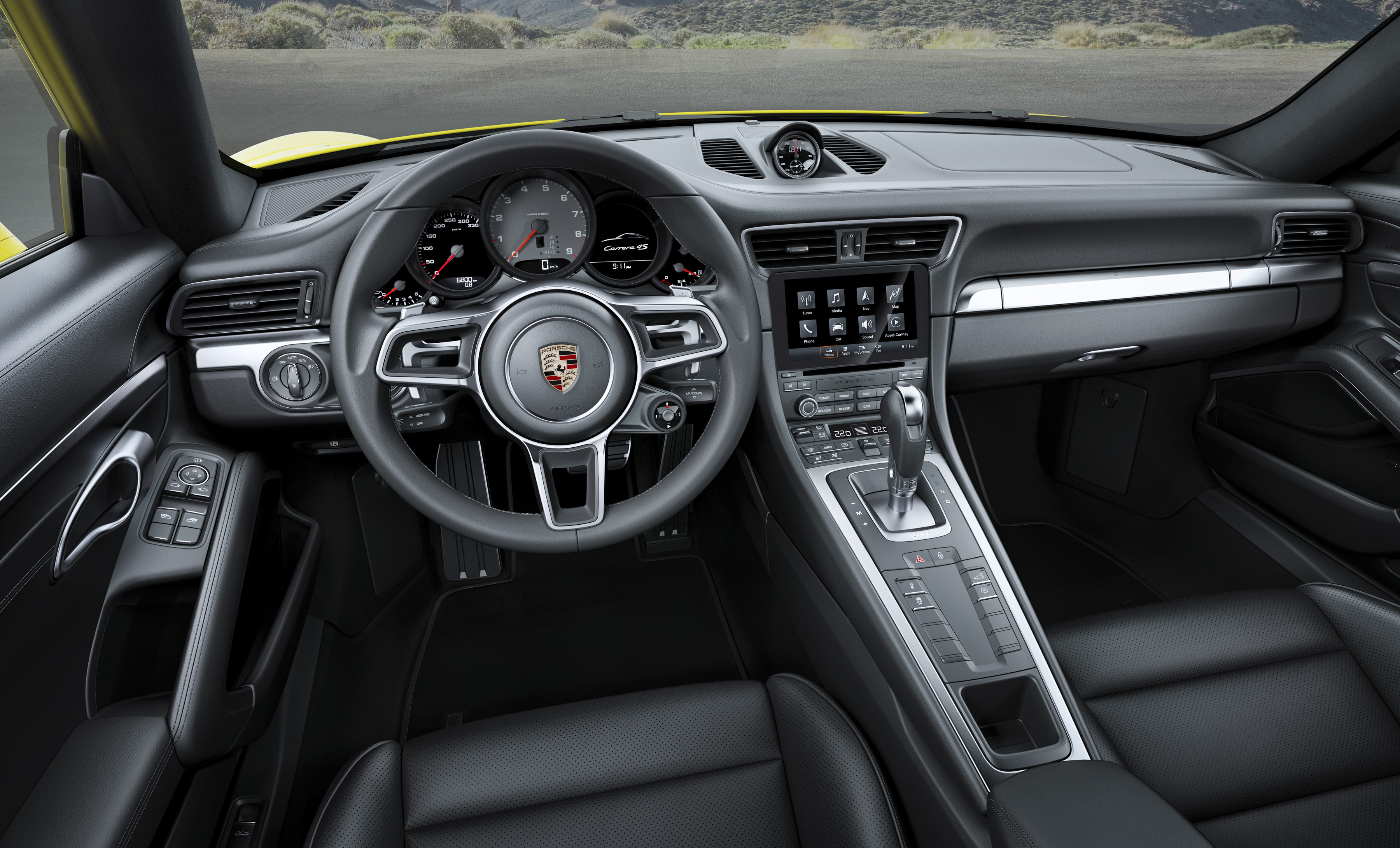 Porsche 911 Targa 4 interior - Cockpit