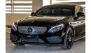 Mercedes-Benz C 300 Coupe 2018 GCC (JULY SUMMER OFFER) Under Agency warranty