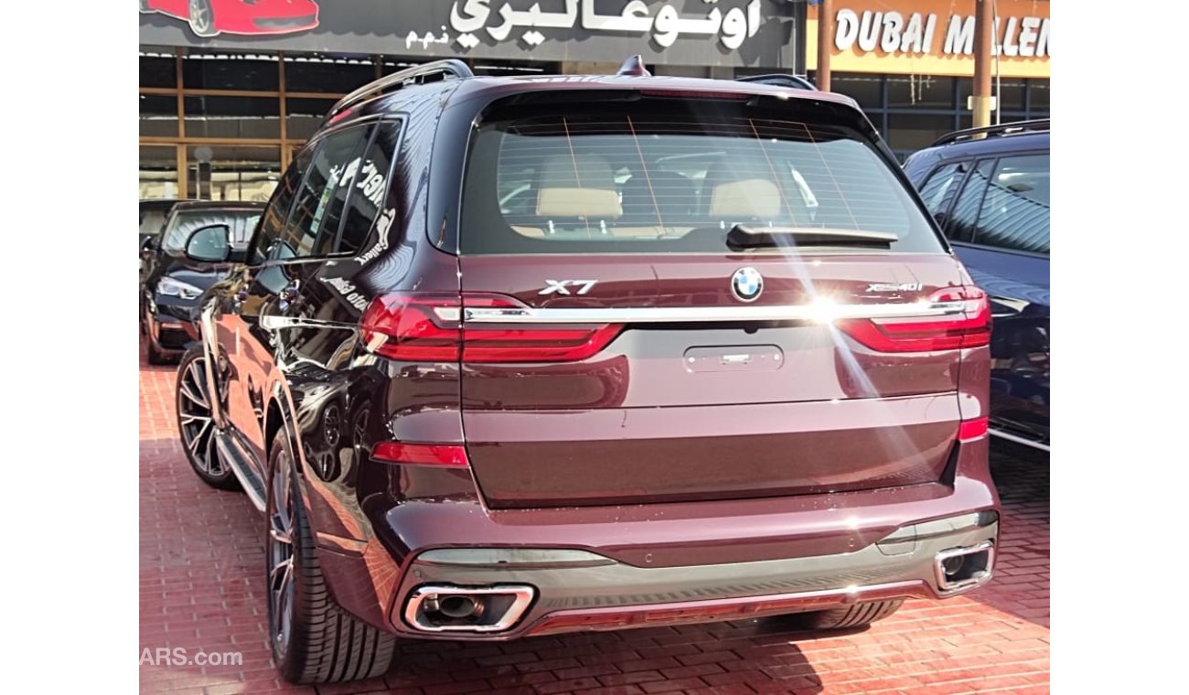 بي أم دبليو X7 BMW X7 40i M Sport Kit 2020 GCC Under Warranty