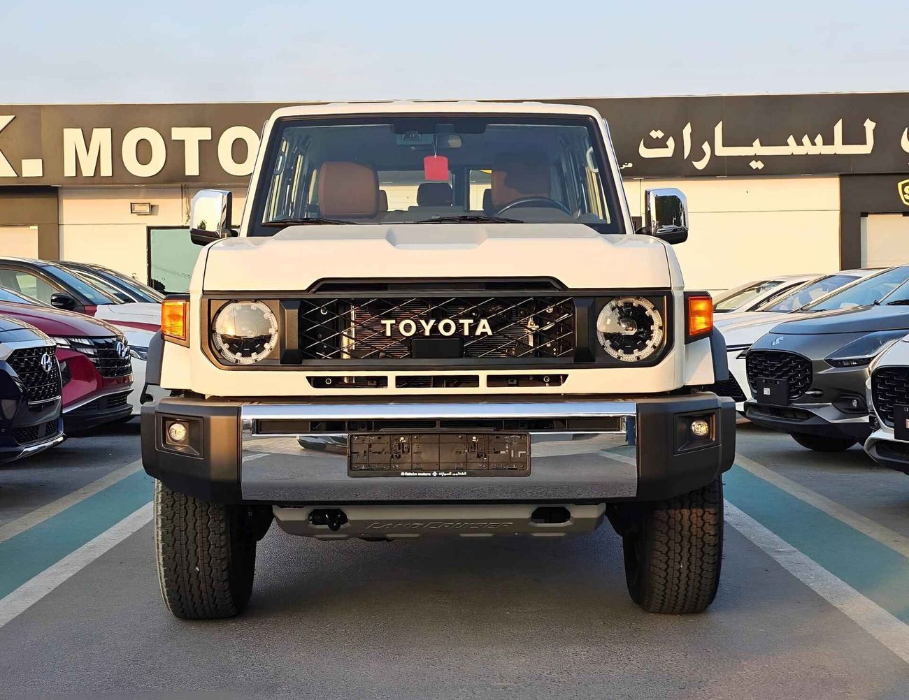 Toyota Land Cruiser 70 4.0L A/T PETROL | TOP VARIANT | DIFF LOCK | REFRIGETOR | WINCH (CODE # 68001)