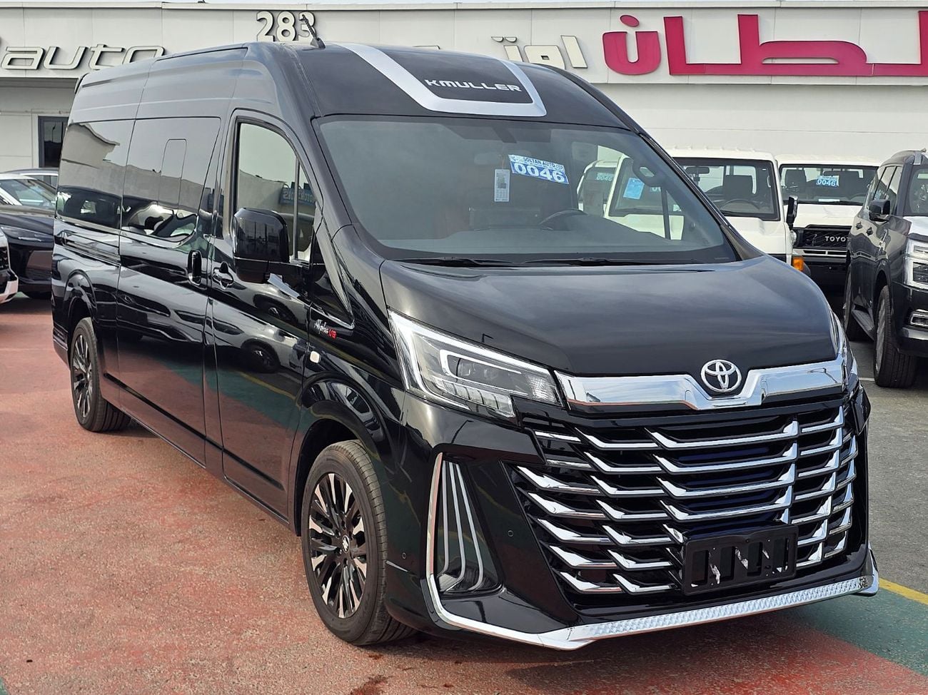 Toyota Hiace High Roof Van 3.5L TOYOTA HIACE High Roof (kmuller) special edition 3.5L Van RWD 5Doors black color