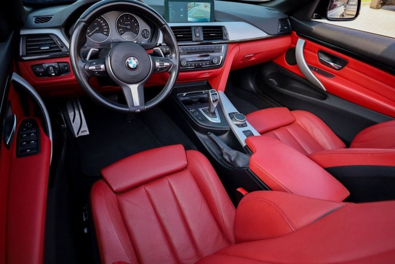 BMW 430i M Sport BMW 430i M-Sport Convertible 2017 GCC under Warranty with Flexible Down-Payment/ Flood Free.