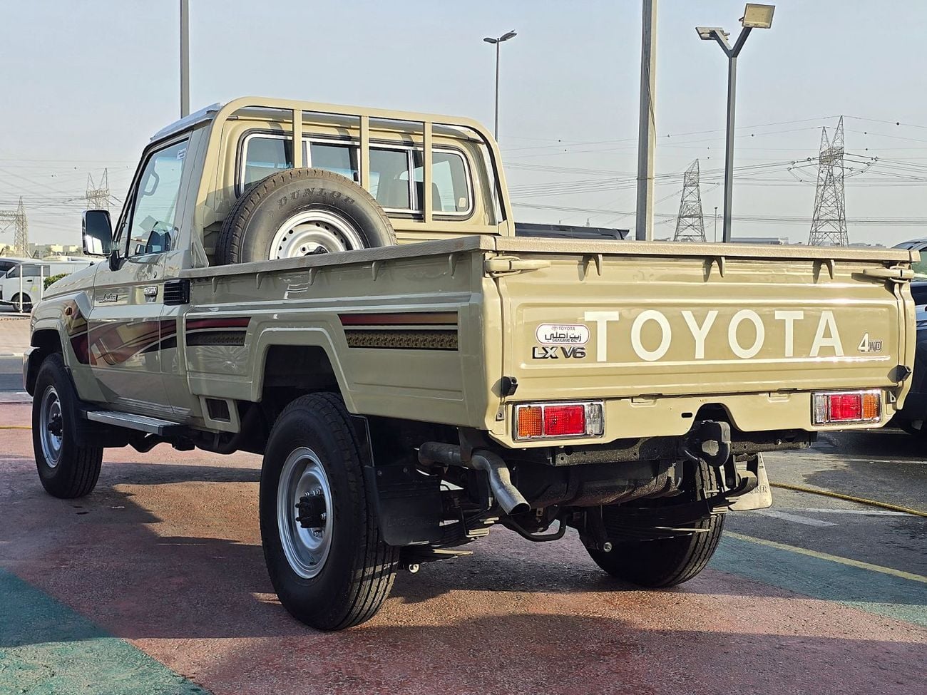 Toyota Land Cruiser Pick Up LX AC PWR OPT Toyota Land Cruiser PickUp S.C LX 4.0L M/T AWD Gcc Biege Color 2012 Model