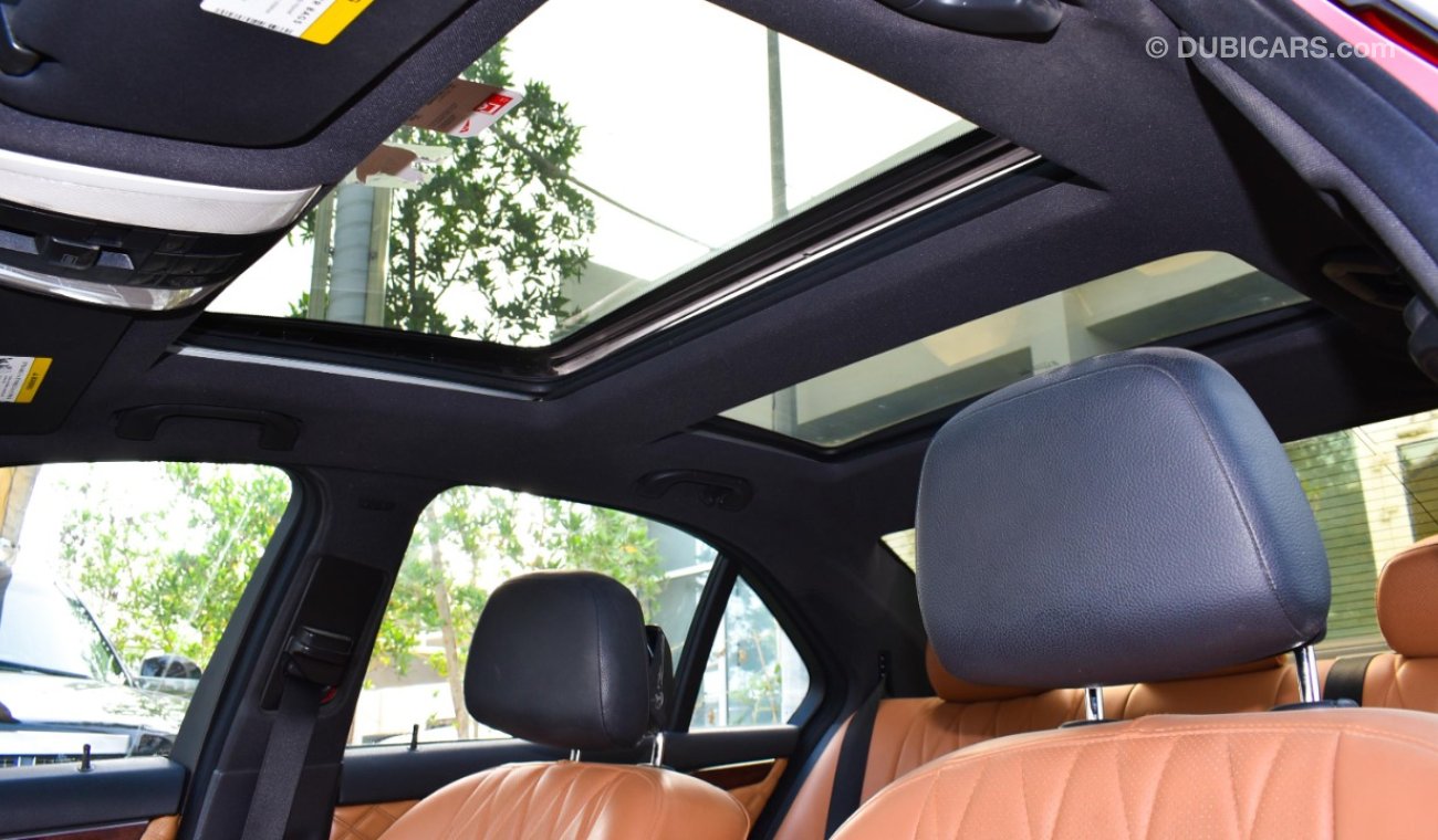 Mercedes-Benz C 300 2009 model, red color, number one, panorama, leather, cruise control, sensor wheels, in excellent co