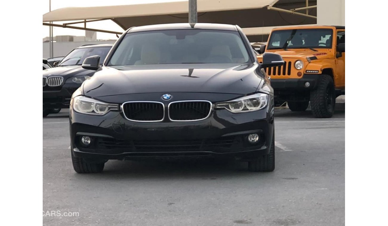 BMW 320i BMW 320 MODEL 2018 GCC car prefect condition leather seats back camera