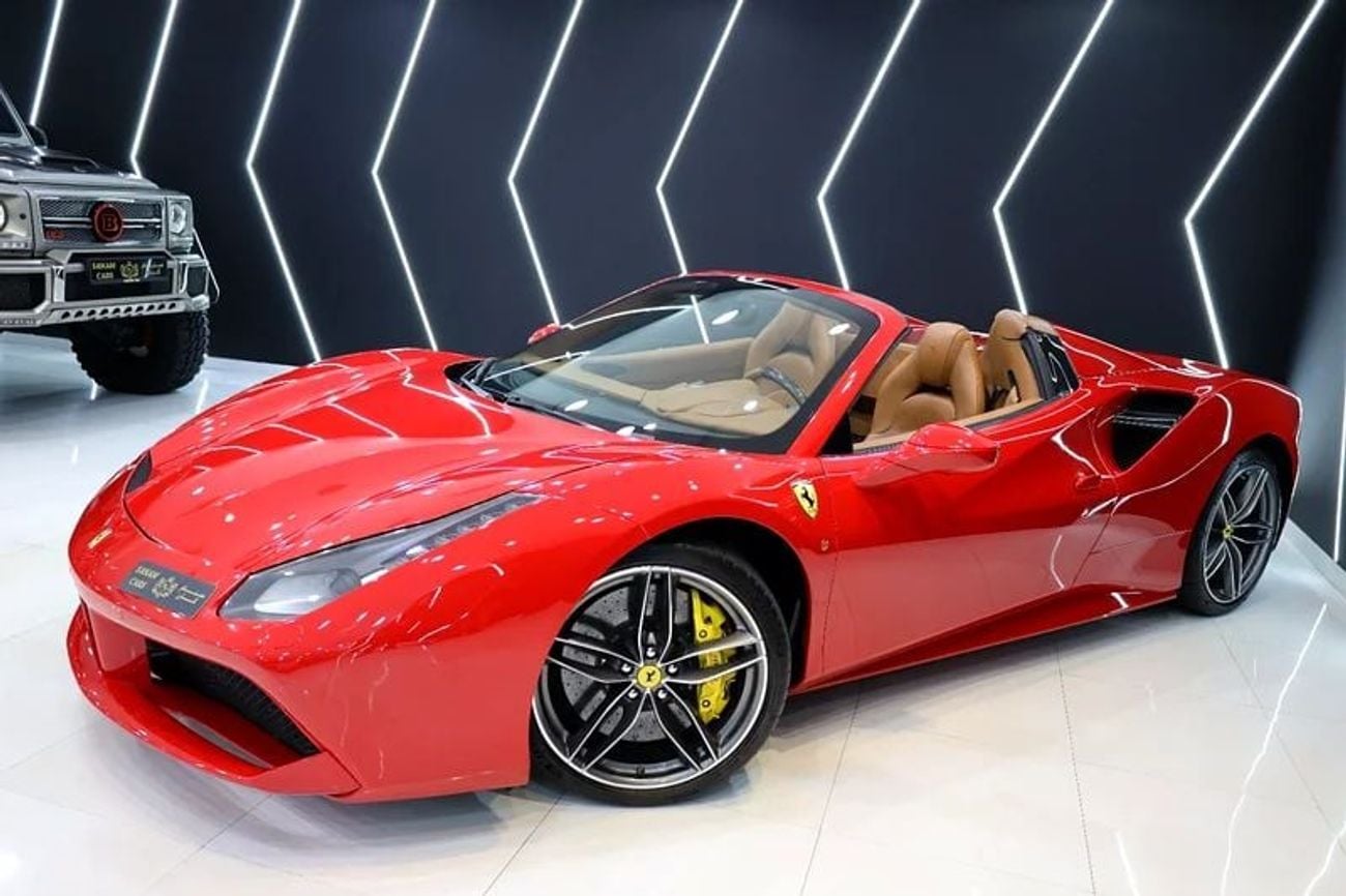 فيراري 488 سبايدر STD 2017 Ferrari 488 Spider, Carbon Exterior/Interior, Passenger Display, GCC Specs!!