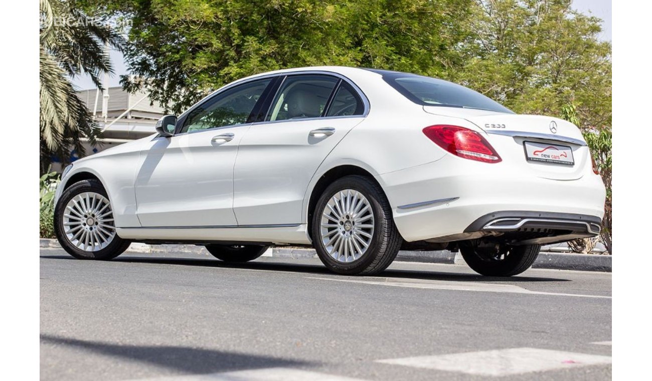 Mercedes-Benz C200 MERCEDES C200 - 2015 - ASSIST AND FACILITY IN DOWN PAYMENT - 1940 AED/MONTHLY - 1 YEAR WARRANTY