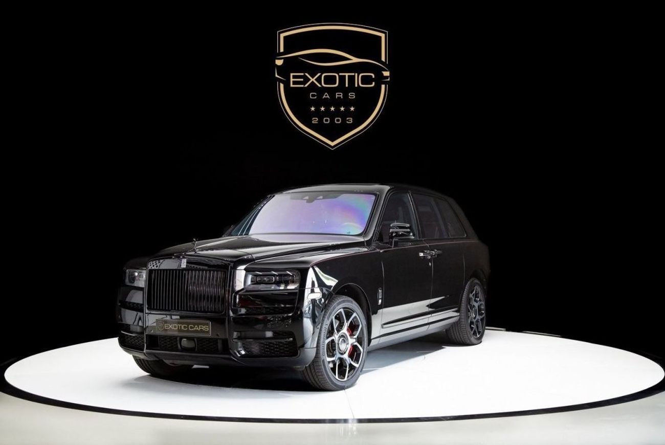 Rolls Royce Cullinan BLACK BADGE Std
