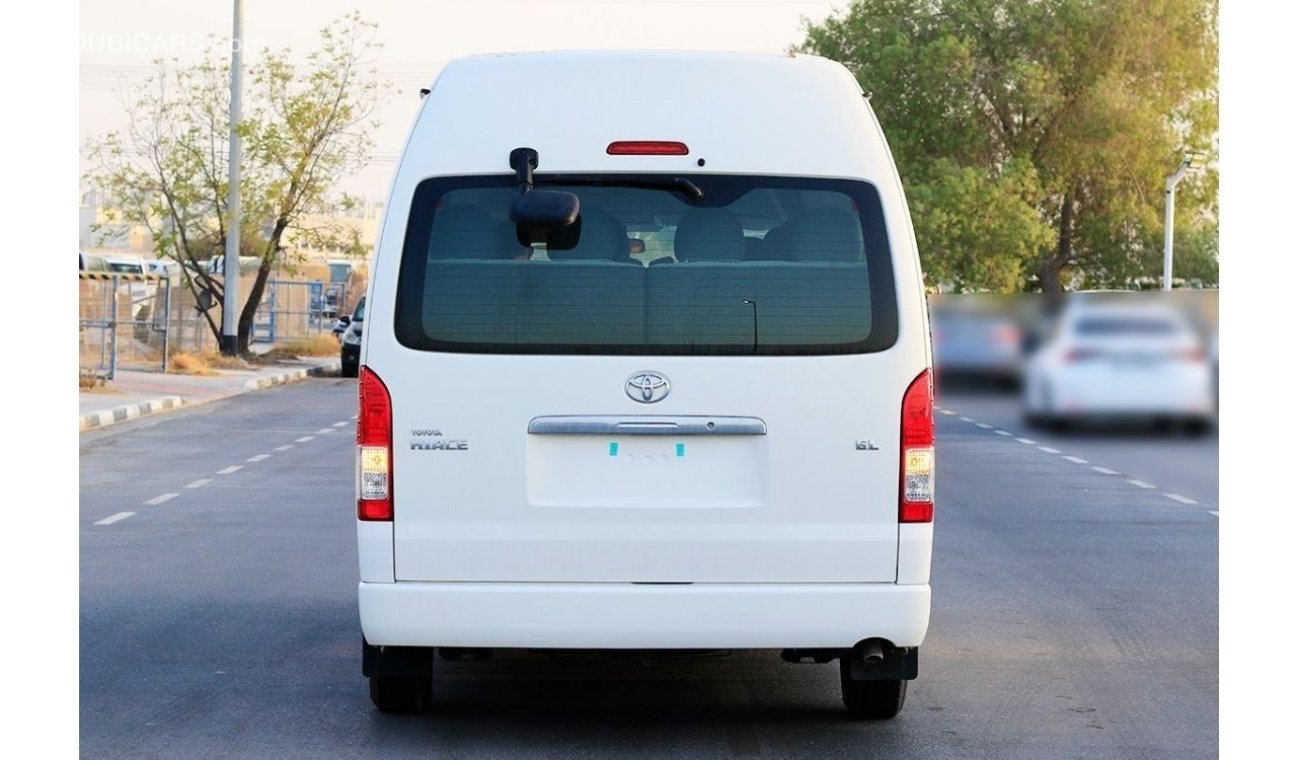 تويوتا هاياس 2021 Toyota Hiace 2.5L Diesel V4 MT | 15 Seats + 3 Point Seat Belt + Rear AC Panel | Export Only