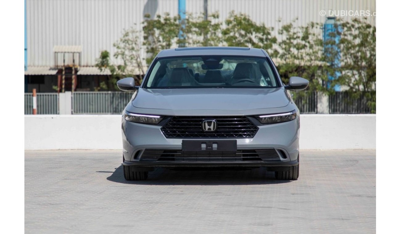 Honda Accord 2023 Honda Accord EX 1.5 - Urban Gray Pearl inside Grey