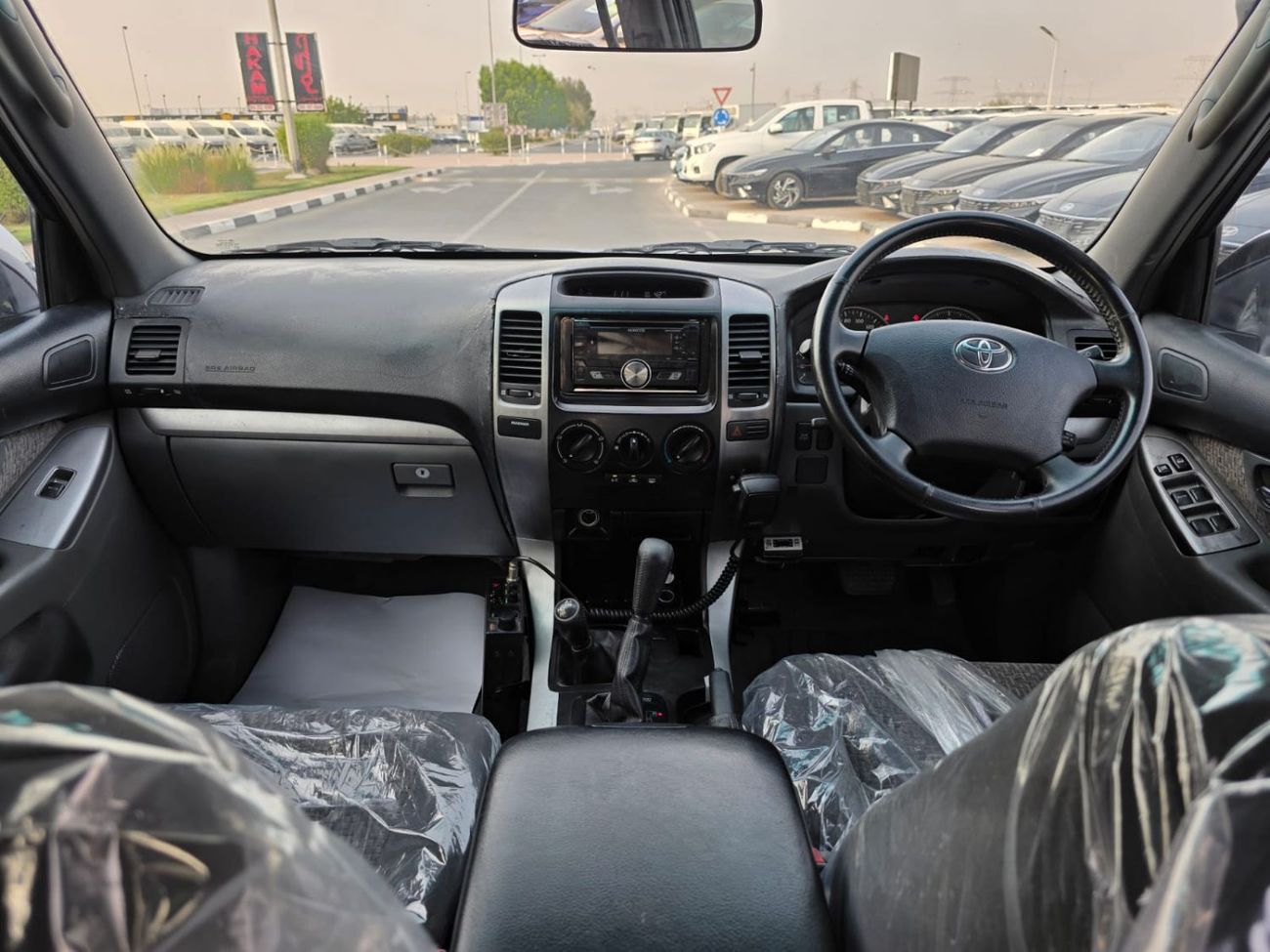 Toyota Prado DIESEL PRADO 3.0 LITER 1KZ ENGINE GREY COLOR 2004 MODEL AUTOMATIC