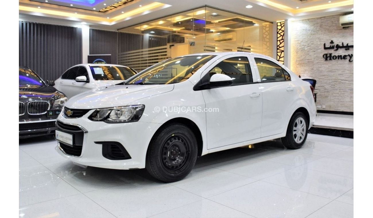 شيفروليه أفيو EXCELLENT DEAL for our Chevrolet Aveo ( 2019 Model! ) in White Color! GCC Specs