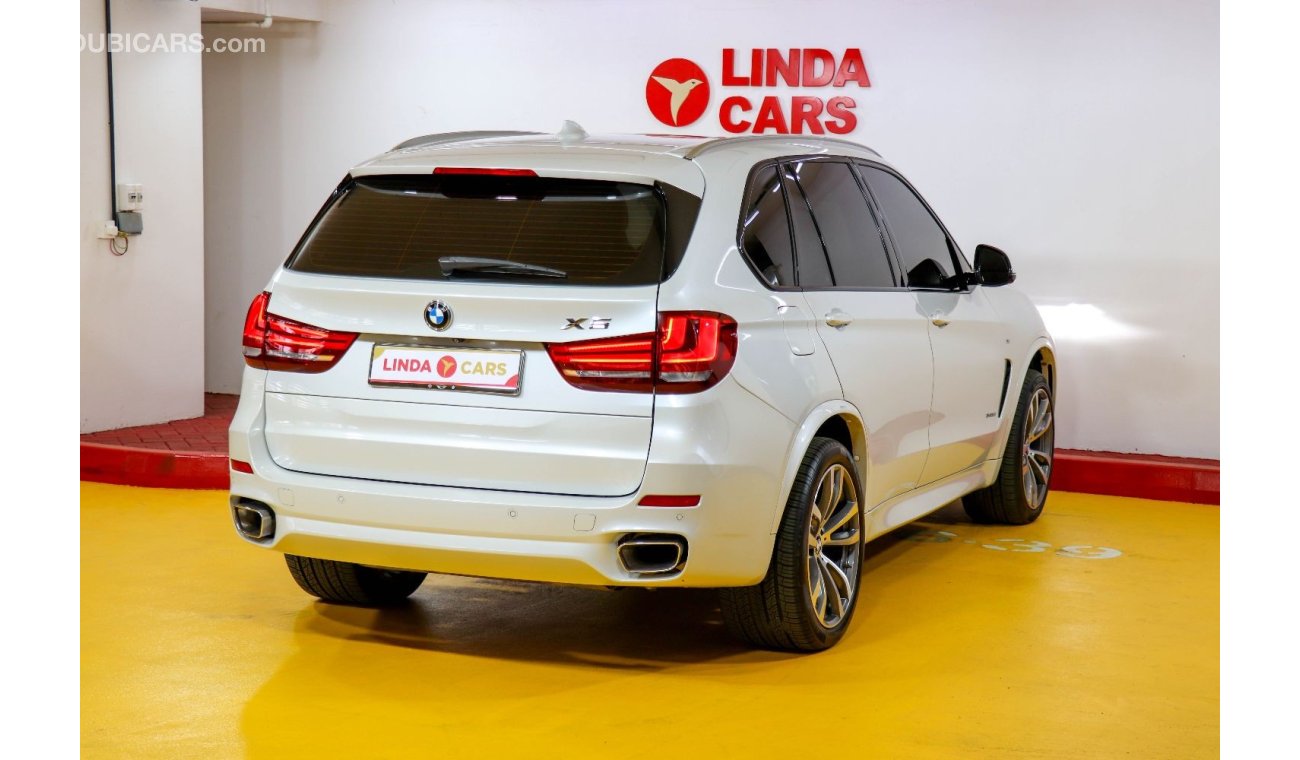 بي أم دبليو X5 BMW X5 X-Drive 35i M-Kit 2017 GCC under Warranty with Flexible Down-Payment.