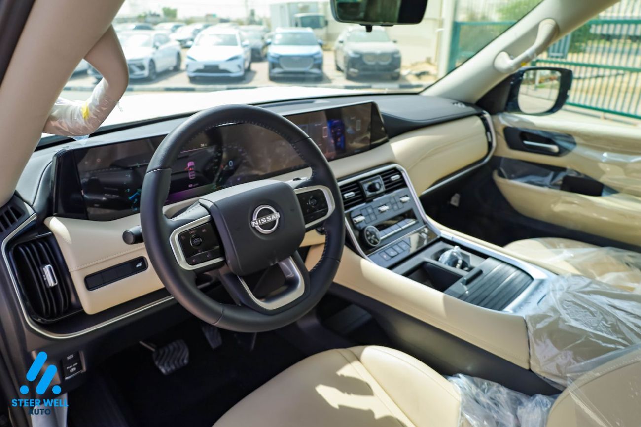 Nissan Patrol 2026 LE T2 | 3.5L V6 Petrol | AWD | 9-Speed Automatic | 8 Seats | Full Safety