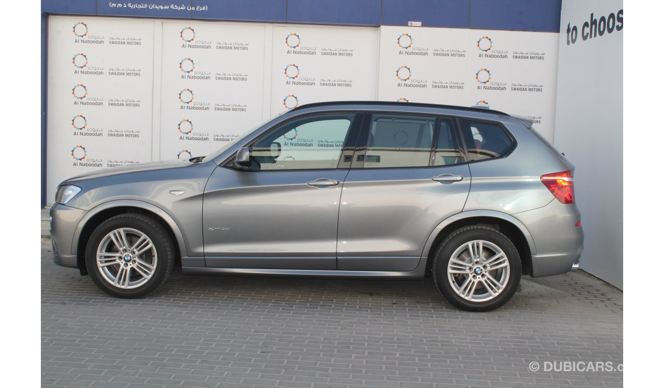 BMW X3 2012 MODEL 3.5L FULL OPTION