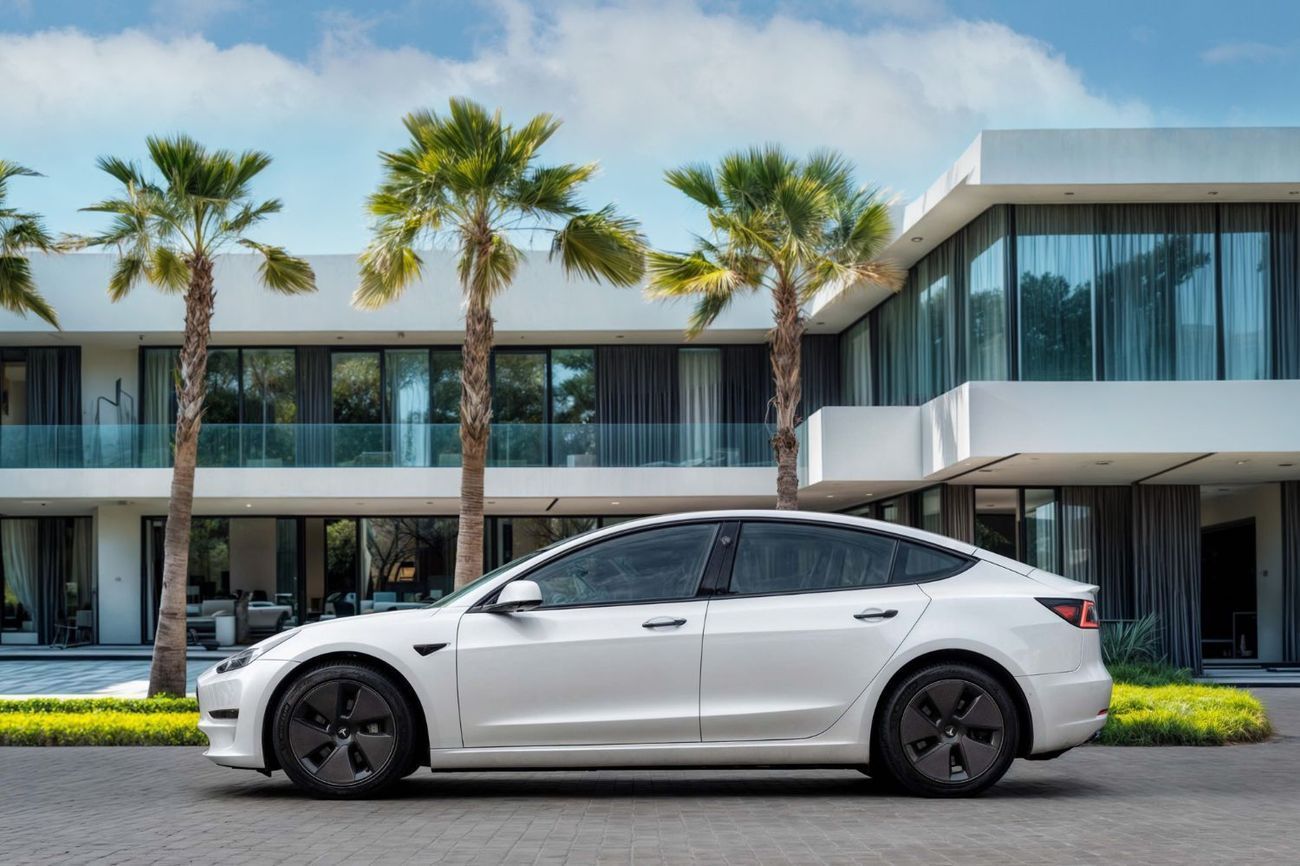 تسلا موديل 3 Long Range | 1,763 P.M  | 0% Downpayment | Under Warranty!