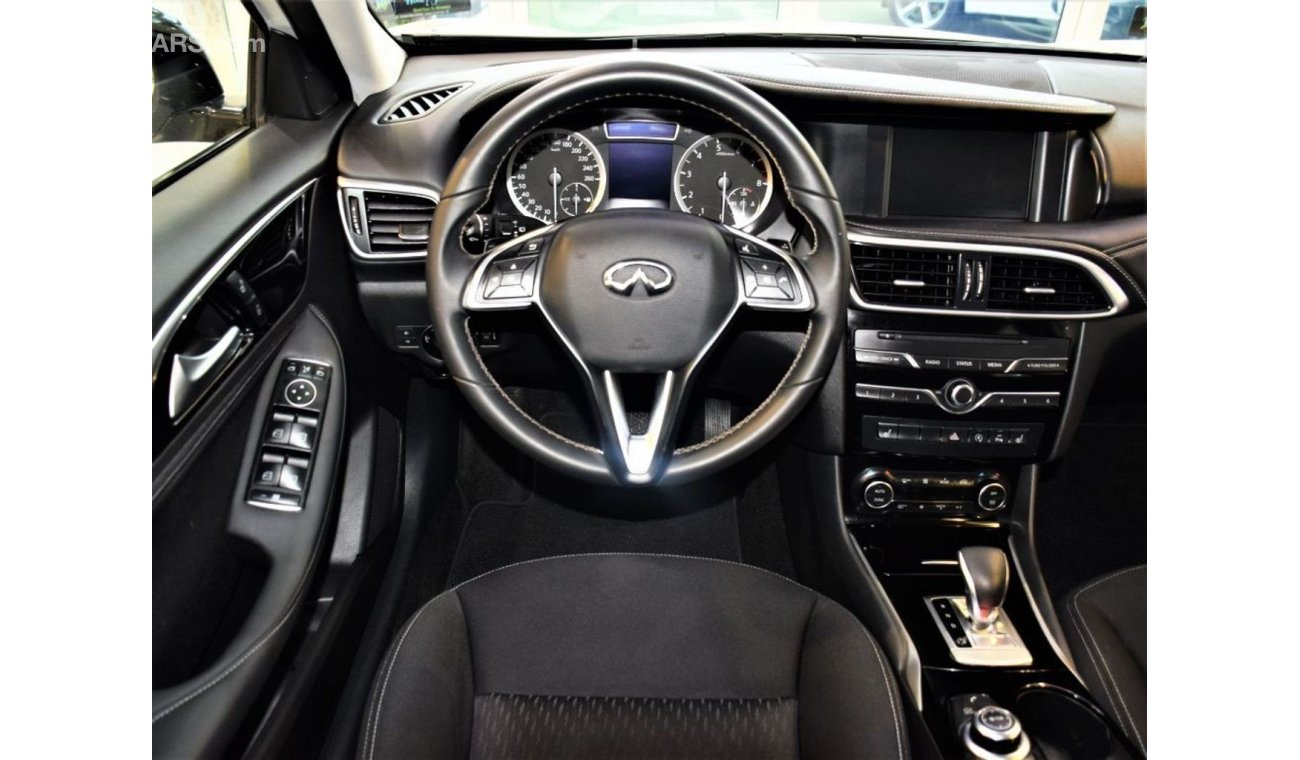 إنفينيتي Q 30 ORIGINAL PAINT صبغ وكاله AGENCY WARRANTY, FULL SERVICE HISTORY Infiniti Q30 2019 Model!! in White Co