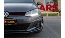 فولكس واجن جولف GTI Fabric + 2.0L Volkswagen Golf GTI 2019 GCC under Warranty with Flexible Down-Payment.